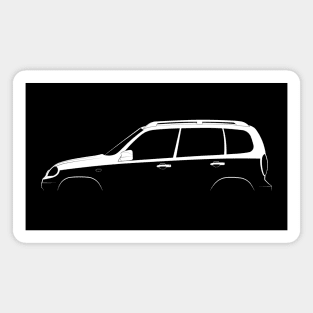 Lada Niva II Silhouette Magnet